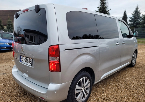 Peugeot Traveller cena 149900 przebieg: 96000, rok produkcji 2018 z Bieruń małe 232